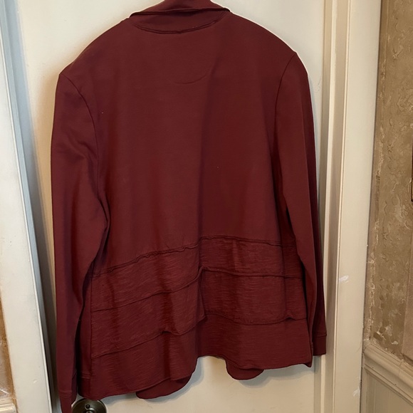 Neon Buddha Casual Button-Up Lightweight Jacket Blazer NWOT Size 1X - Picture 9 of 11